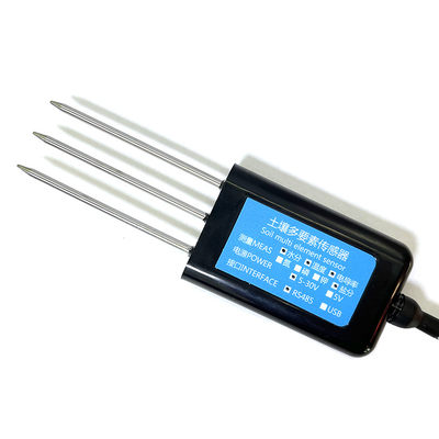 VWC Conductividade da humidade à temperatura EC Sonda 70 mm de comprimento para ensaio de umidade do solo