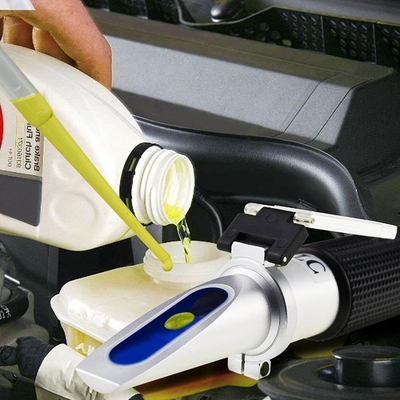 5 em 1 Refractômetro Antifreeze Tester de refrigerante de bateria automotiva com OEM personalizado