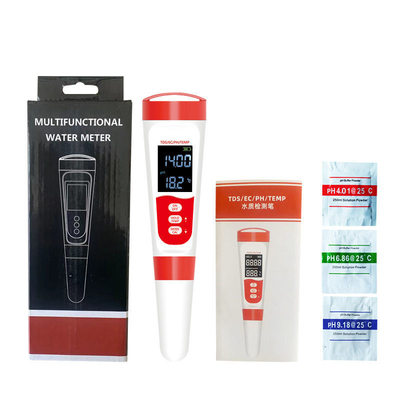 PH Range Accuracy±0.05 pH Tester digital de água para aquários de piscina Água potável