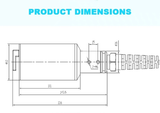 Sensor de turbidez de água suspensa em linha industrial com analisador digital de turbidez