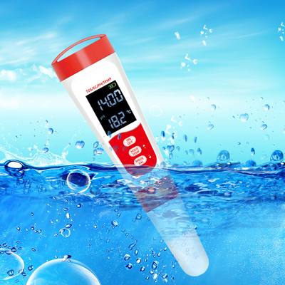 Testeiro de caneta de monitoramento digital de água profissional com medição de TDS/EC/PH/temperatura