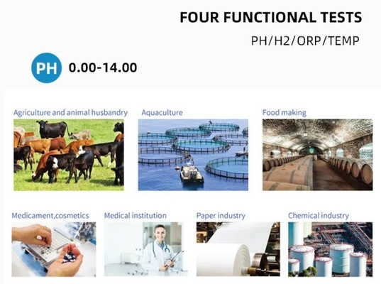 90g N.W impermeável IP67 portátil PH Orp medidor de temperatura digital para Tester de água