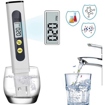 Proba de TDS de tipo caneta personalizada para piscina de aquário Hidropônica Display LCD portátil