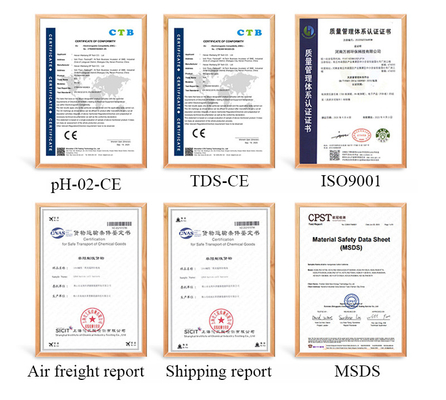 Intervalo de medição pH 0-14 TDS 0-9990ppm EC 0-9990us/cm Medidor para laboratório de sistemas de aquário RO