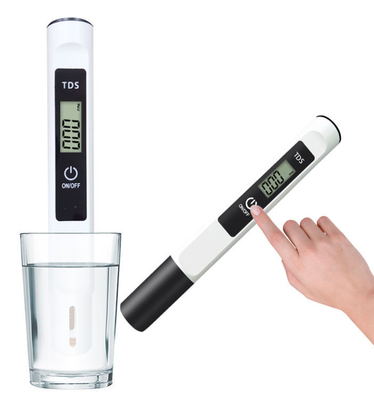 Suporte personalizado ODM Tester de pureza digital para medir níveis de temperatura e TDS