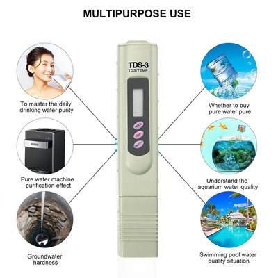 Medidor digital de TDS para medição precisa da pureza da água no aquário