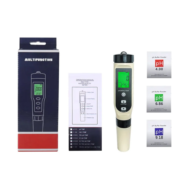 90g N.W impermeável IP67 portátil PH Orp medidor de temperatura digital para Tester de água