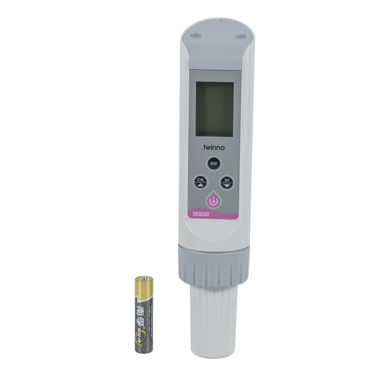 Medidor de pH de água Tipo caneta Medidor de ozono com faixa de medição 0-10.00 mg/L e ecrã grande