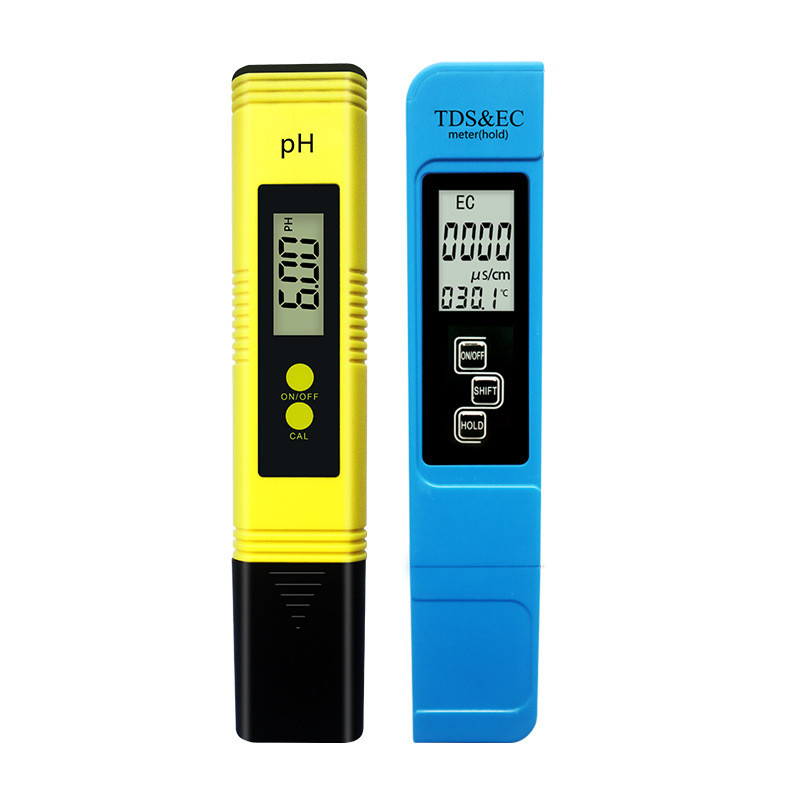 Intervalo de medição pH 0-14 TDS 0-9990ppm EC 0-9990us/cm Medidor para laboratório de sistemas de aquário RO